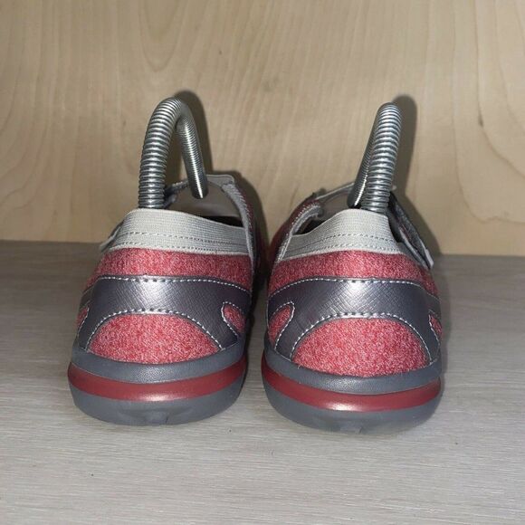 Propet Onalee Red / Grey WAA003J Women's 6.5 (2E) - Picture 4 of 10